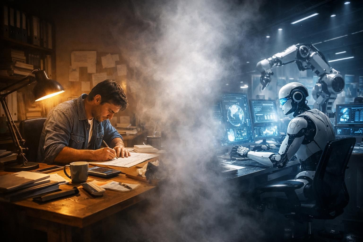 entdecken sie die unterschiede zwischen produktivität und performance im kontext der künstlichen intelligenz und hinterfragen sie die illusion, die ki rund um effizienz und leistung erzeugt.